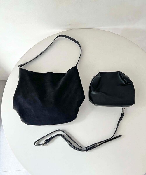 un dix cors(アンディコール)の「2WAYショルダーバッグ(トートバッグ・レディース・ブラック/ブラウン・FREE)」の8枚目の写真