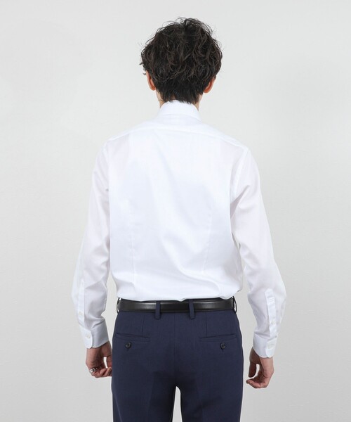 NOLLEY’S（ノーリーズ）の「《ビジカジ対応》イージーアイロンWD 26SS（シャツ/ブラウス・メンズ・ホワイト/ホワイト系その他/ブルー・S/M/L/XL）」の17枚目の写真