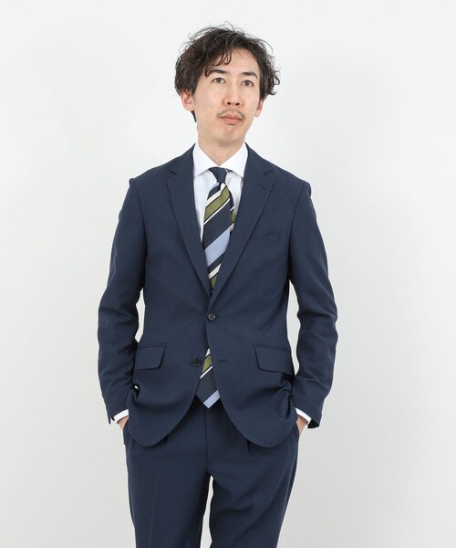 NOLLEY’S（ノーリーズ）の「《ビジカジ対応》イージーアイロンWD 26SS（シャツ/ブラウス・メンズ・ホワイト/ホワイト系その他/ブルー・S/M/L/XL）」の20枚目の写真