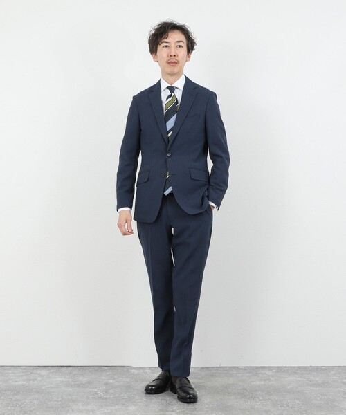 NOLLEY’S（ノーリーズ）の「《ビジカジ対応》イージーアイロンWD 26SS（シャツ/ブラウス・メンズ・ホワイト/ホワイト系その他/ブルー・S/M/L/XL）」の21枚目の写真