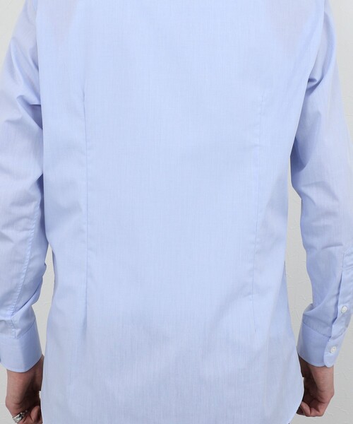 NOLLEY’S（ノーリーズ）の「《ビジカジ対応》イージーアイロンWD 26SS（シャツ/ブラウス・メンズ・ホワイト/ホワイト系その他/ブルー・S/M/L/XL）」の12枚目の写真