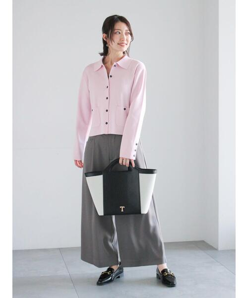 Te chichi（テチチ）の「タックポケットワイドクロップトパンツ（その他パンツ・レディース・ネイビー/グレー/ブラック・M/S）」の11枚目の写真