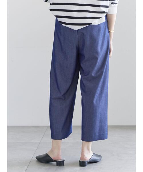 Te chichi（テチチ）の「タックポケットワイドクロップトパンツ（その他パンツ・レディース・ネイビー/グレー/ブラック・M/S）」の17枚目の写真