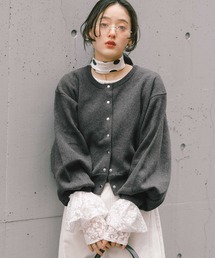 RAGEBLUE | ＜Bloomy Yarn Knit＞コットンドルマンニットカーディガン(カーディガン/ボレロ)