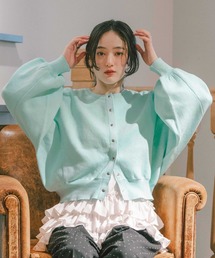 RAGEBLUE | <Bloomy Yarn Knit>コットンドルマンニットカーディガン(カーディガン/ボレロ)