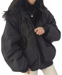 CHEER（チアー）の「リバーシブルソフトボアブルゾン（ブルゾン）」