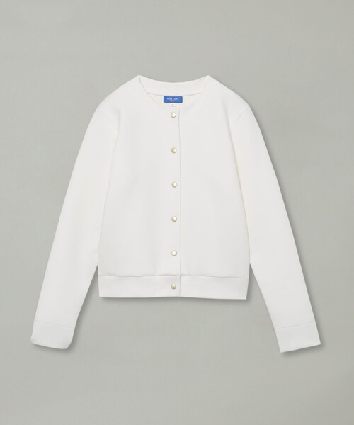 BLUE LABEL CRESTBRIDGE(ブルーレーベルクレストブリッジ)の「ダンボールカーディガン(カーディガン/ボレロ・レディース・ダークネイビー/グレー系その他/ホワイト・40/38)」の10枚目の写真