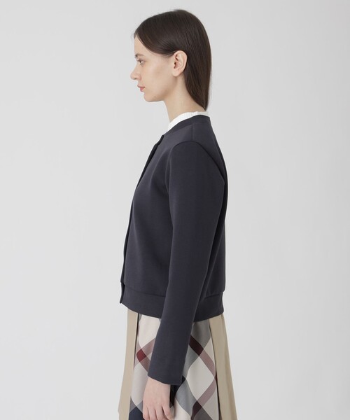 BLUE LABEL CRESTBRIDGE(ブルーレーベルクレストブリッジ)の「ダンボールカーディガン(カーディガン/ボレロ・レディース・ダークネイビー/グレー系その他/ホワイト・40/38)」の19枚目の写真