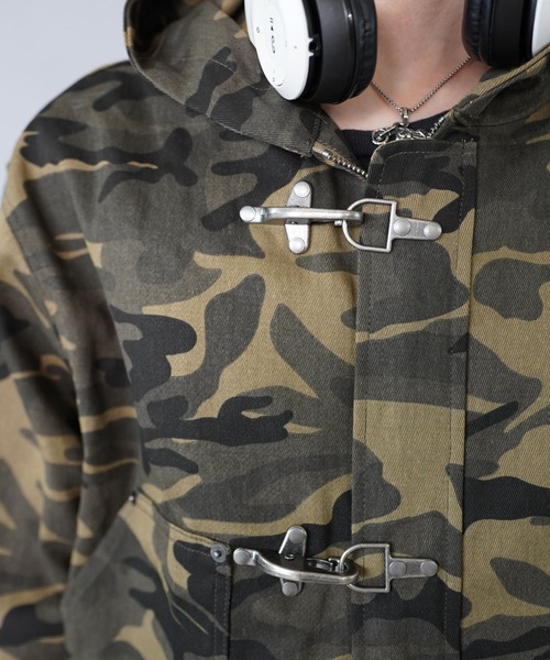 SPINNS（スピンズ）の「短丈ヴィンテージライクファイヤーマンアクティブジャケット/ダブルジップ/リアルツリーカモ/ユニセックス（その他アウター・メンズ・ウッドランド・ONESIZE）」の9枚目の写真