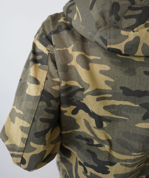 SPINNS（スピンズ）の「短丈ヴィンテージライクファイヤーマンアクティブジャケット/ダブルジップ/リアルツリーカモ/ユニセックス（その他アウター・メンズ・ウッドランド・ONESIZE）」の6枚目の写真