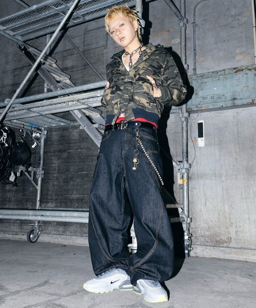 SPINNS（スピンズ）の「短丈ヴィンテージライクファイヤーマンアクティブジャケット/ダブルジップ/リアルツリーカモ/ユニセックス（その他アウター・メンズ・ウッドランド・ONESIZE）」の17枚目の写真