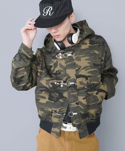 SPINNS（スピンズ）の「短丈ヴィンテージライクファイヤーマンアクティブジャケット/ダブルジップ/リアルツリーカモ/ユニセックス（その他アウター・メンズ・ウッドランド・ONESIZE）」の19枚目の写真