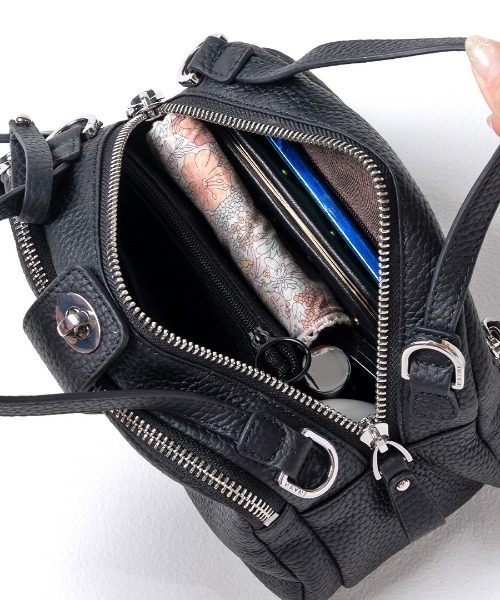 HAYNI（ヘイニ）の「Baby Loche ベイビーロシェ【第2世代・改良版】（ショルダーバッグ・レディース・グレー系2/ブラウン系/アイボリー/グレー系1/キャメル/ブラック×ゴールド/シルバー/ブラック×シルバー/グレー・FREE）」の21枚目の写真