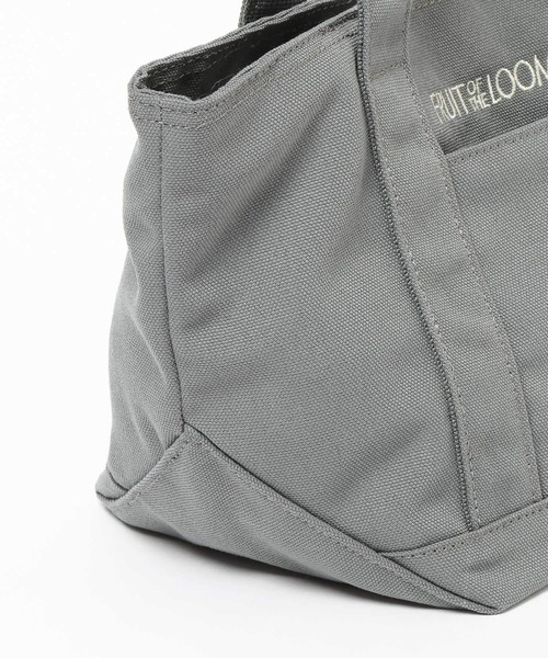 FRUIT OF THE LOOM（フルーツオブザルーム）の「【Fruit Of The Loom(フルーツオブザルーム)】別注ミニカラートートバッグ（トートバッグ・レディース・アイボリー/ブルー/グレー/ピンク/グリーン・FREE）」の17枚目の写真