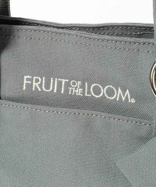 FRUIT OF THE LOOM（フルーツオブザルーム）の「【Fruit Of The Loom(フルーツオブザルーム)】別注ミニカラートートバッグ（トートバッグ・レディース・アイボリー/ブルー/グレー/ピンク/グリーン・FREE）」の18枚目の写真
