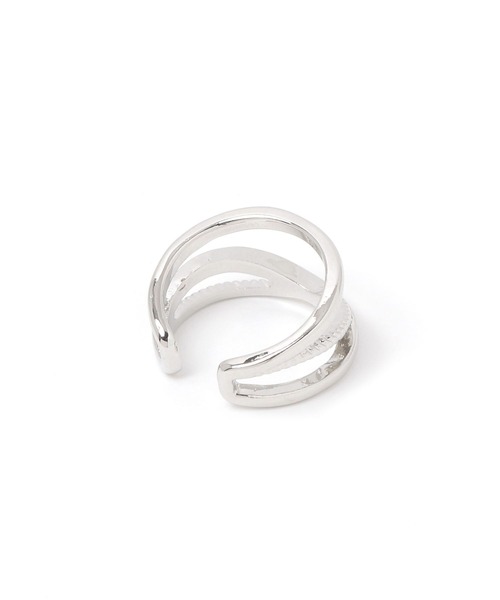 LAKOLE（ラコレ）の「クロスデザインリング / 640136（リング・レディース・その他1/その他2・FREE）」の3枚目の写真