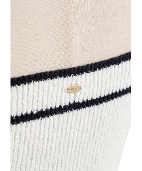 LUDICRUM(ルーディクルム)の「Loop yarn knit camisole(キャミソール・レディース・ピンク/ブラック×ホワイト/ホワイト×ブラック・FREE)」の20枚目の写真