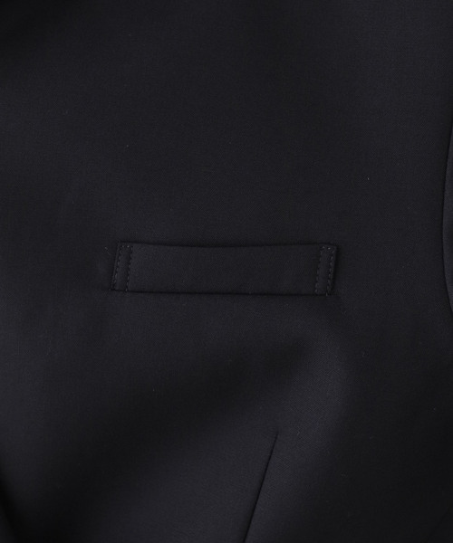 IENA（イエナ）の「ツイルダブルブレストジャケット（テーラードジャケット・レディース・ネイビー/ベージュ・38/36）」の19枚目の写真