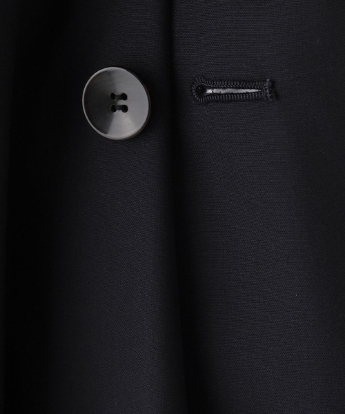 IENA（イエナ）の「ツイルダブルブレストジャケット（テーラードジャケット・レディース・ネイビー/ベージュ・38/36）」の21枚目の写真