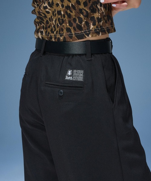 X-girl(エックスガール)の「PLATE LOGO BUCKLE BELT(ベルト・レディース・ブラック/ブラウン・ONE SIZE)」の8枚目の写真
