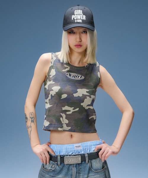X-girl(エックスガール)の「PLATE LOGO BUCKLE BELT(ベルト・レディース・ブラック/ブラウン・ONE SIZE)」の13枚目の写真