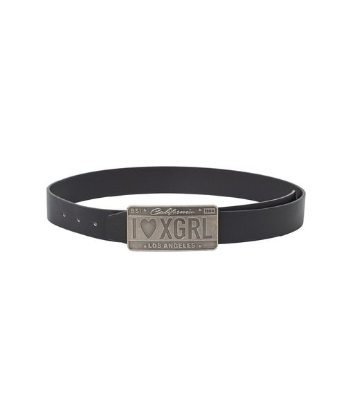 X-girl(エックスガール)の「PLATE LOGO BUCKLE BELT(ベルト・レディース・ブラック/ブラウン・ONE SIZE)」の16枚目の写真