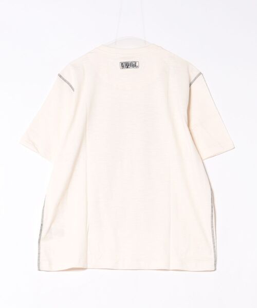 Desigual(デシグアル)の「ゴーギャンプリントヴィンテージ Tシャツ / フォトプリント(Tシャツ/カットソー・メンズ・ホワイト・XL/L/M/S)」の6枚目の写真