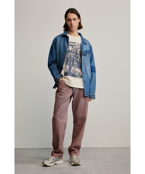 Desigual(デシグアル)の「ゴーギャンプリントヴィンテージ Tシャツ / フォトプリント(Tシャツ/カットソー・メンズ・ホワイト・XL/L/M/S)」の5枚目の写真