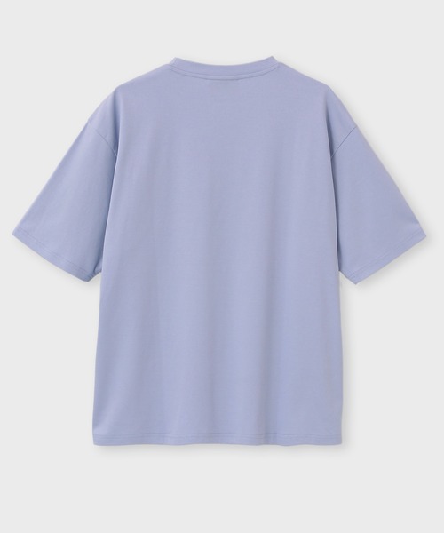 Psycho Bunny(サイコバニー)の「NEWポケットバニー シルケットスムースTシャツ(Tシャツ/カットソー・メンズ・ダークブルー/ホワイト/ライトブルー/ライトピンク/ライラック/ブラック・SMALL/MEDIUM/LARGE/X-LARGE)」の19枚目の写真