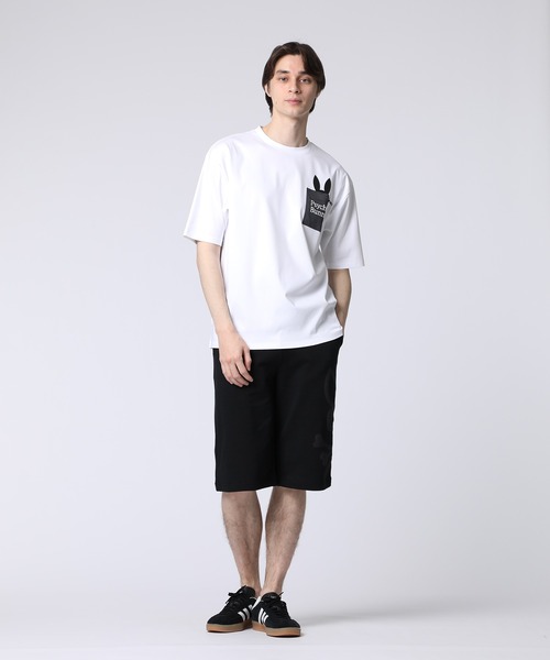 Psycho Bunny(サイコバニー)の「NEWポケットバニー シルケットスムースTシャツ(Tシャツ/カットソー・メンズ・ダークブルー/ホワイト/ライトブルー/ライトピンク/ライラック/ブラック・SMALL/MEDIUM/LARGE/X-LARGE)」の9枚目の写真