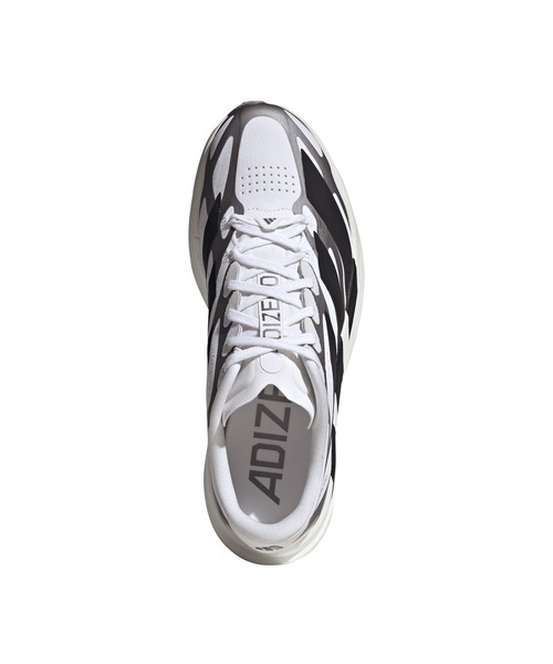 adidas（アディダス）の「adidas アディダス adizero EVO SL EXO M アディゼロ KI4763/KI4764（スニーカー・メンズ・ブラック×シルバー/ホワイト×シルバー・26.5cm/28.0cm/27.0cm/27.5cm/26.0cm）」の7枚目の写真