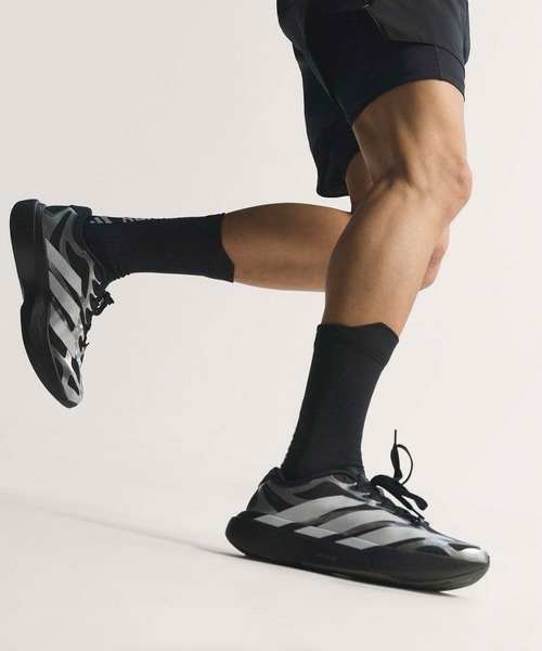 adidas（アディダス）の「adidas アディダス adizero EVO SL EXO M アディゼロ KI4763/KI4764（スニーカー・メンズ・ブラック×シルバー/ホワイト×シルバー・26.5cm/28.0cm/27.0cm/27.5cm/26.0cm）」の11枚目の写真