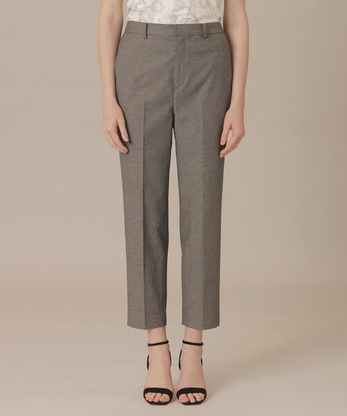 MACKINTOSH LONDON(マッキントッシュ ロンドン)の「【婦人画報4月号掲載】コットンリネンブレンドオックスパンツ(その他パンツ・レディース・ホワイト系その他/チャコールグレー・36/38/40)」の5枚目の写真