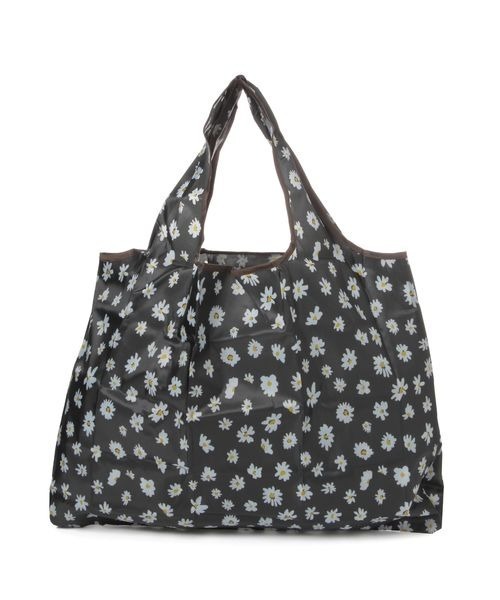 kutir（クティール）の「kutirlune／【大容量】マルチ総柄エコバッグ（エコバッグ/サブバッグ・レディース・ブラック/ベージュ/ブラウン/ブルー・FREE）」の8枚目の写真