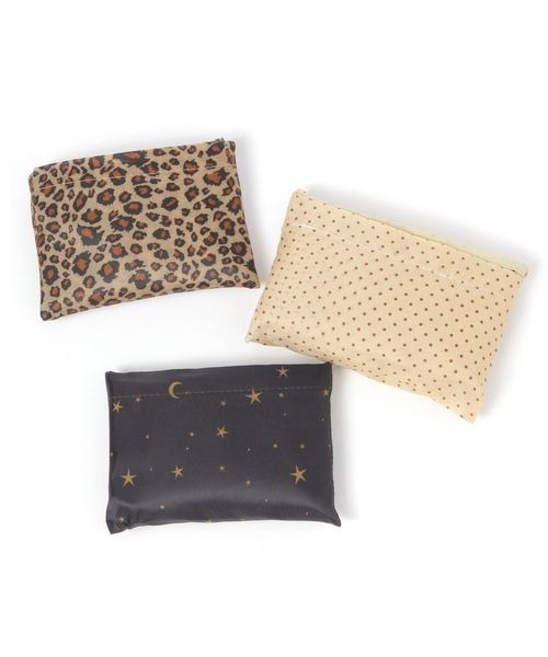 kutir（クティール）の「kutirlune／【大容量】マルチ総柄エコバッグ（エコバッグ/サブバッグ・レディース・ブラック/ベージュ/ブラウン/ブルー・FREE）」の16枚目の写真