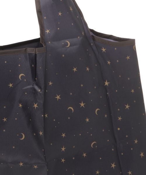 kutir（クティール）の「kutirlune／【大容量】マルチ総柄エコバッグ（エコバッグ/サブバッグ・レディース・ブラック/ベージュ/ブラウン/ブルー・FREE）」の14枚目の写真