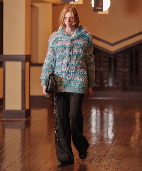 amok（アモク）の「WESTERN KNIT PANTS（その他パンツ・メンズ・ブラック/グレー・M/S）」の19枚目の写真