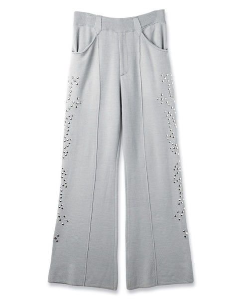 amok（アモク）の「WESTERN KNIT PANTS（その他パンツ・メンズ・ブラック/グレー・M/S）」の12枚目の写真