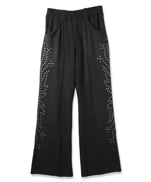 amok（アモク）の「WESTERN KNIT PANTS（その他パンツ・メンズ・ブラック/グレー・M/S）」の14枚目の写真