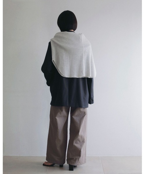 anuke(アンヌーク)の「Hightwist Over Jacket(テーラードジャケット・レディース・ネイビー/チャコールグレー・38inch/36inch)」の13枚目の写真