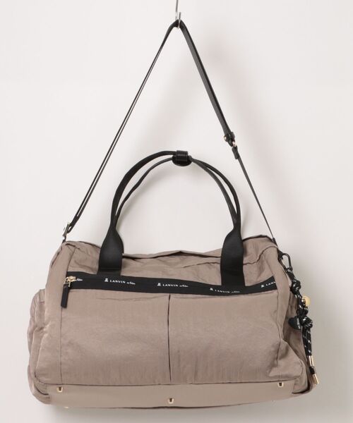 LANVIN en Bleu(ランバンオンブルー)の「トゥリズム 2wayボストンバッグ(ボストンバッグ・レディース・ブラック/ベージュ・FREE)」の2枚目の写真