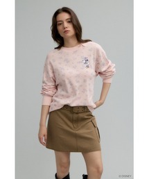 MD FLOWER WAFFLE ロングスリーブTシャツ