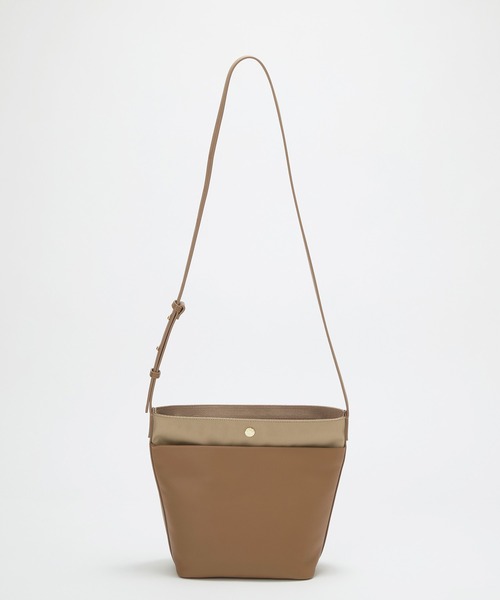 Breath TOPKAPI(ブレストプカピ)の「【Breath TOPKAPI】LINEA リネア レザーコンビ バケット ショルダーバッグ(ショルダーバッグ・レディース・ブラウン/ブラック・FREE)」の9枚目の写真