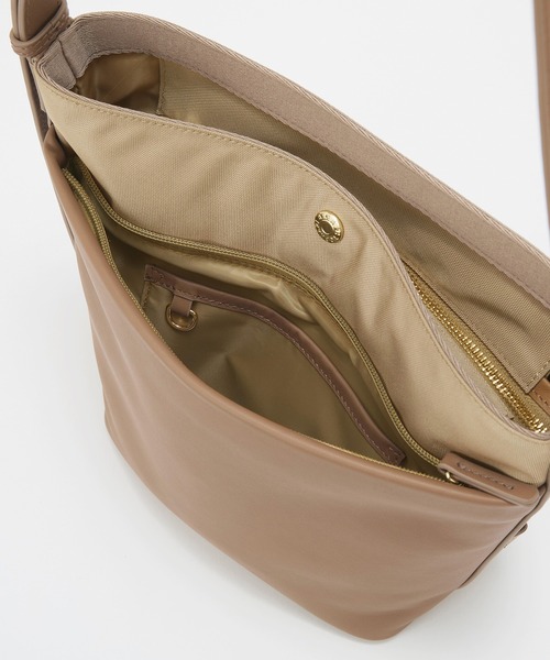 Breath TOPKAPI(ブレストプカピ)の「【Breath TOPKAPI】LINEA リネア レザーコンビ バケット ショルダーバッグ(ショルダーバッグ・レディース・ブラウン/ブラック・FREE)」の13枚目の写真