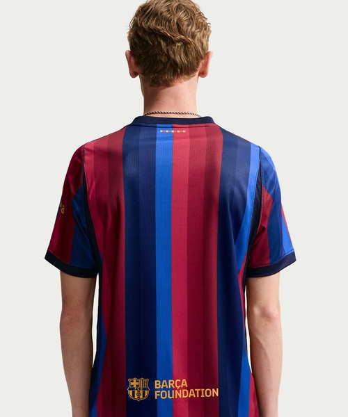 NIKE（ナイキ）の「NIKE FCB M NK DF JSY SS STAD HM / ナイキ FCバルセロナ Dri-FIT ジャージ スタジアム ホーム SS トップ【SP】（ジャージ・メンズ・レッド・M/L/XL/XXL）」の9枚目の写真