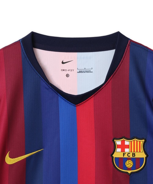 NIKE（ナイキ）の「NIKE FCB M NK DF JSY SS STAD HM / ナイキ FCバルセロナ Dri-FIT ジャージ スタジアム ホーム SS トップ【SP】（ジャージ・メンズ・レッド・M/L/XL/XXL）」の4枚目の写真