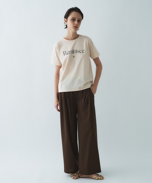cloenc（クロエンス）の「【UVカット／接触冷感】ラッシュガード　ツータックワイドパンツ（その他パンツ・レディース・ブラック/ダークブラウン・03/02/01）」の12枚目の写真
