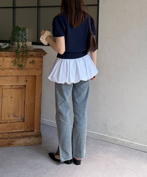 Thevon(ゼボン)の「バルーンキャミ(キャミソール・レディース・ブラック/オフホワイト/ベージュ・M/S)」の10枚目の写真