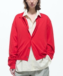 URU（ウル）の「KNIT CARDIGAN（ポロシャツ）」