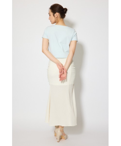 rienda(リエンダ)の「【森香澄さん着用】モチーフフォトショートTシャツ 春服 夏服 半袖(Tシャツ/カットソー・レディース・ブルー/ホワイト/ピンク・FREE)」の19枚目の写真
